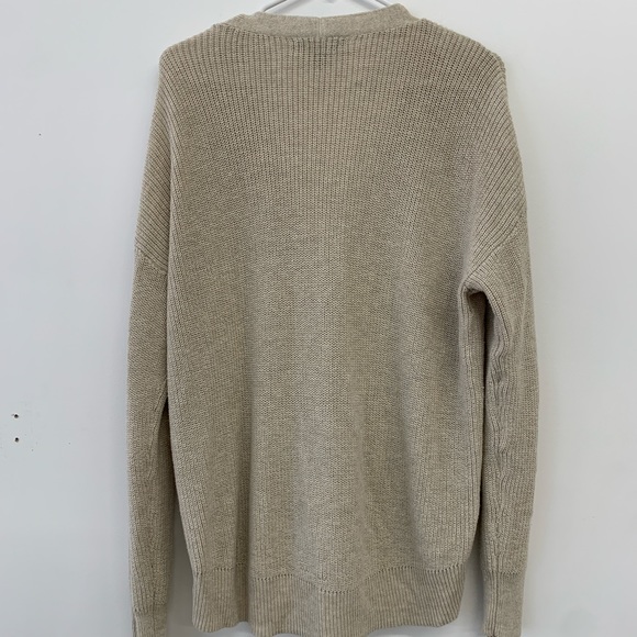 Banana Republic Tan Sweater Cardigan L - Picture 3 of 3